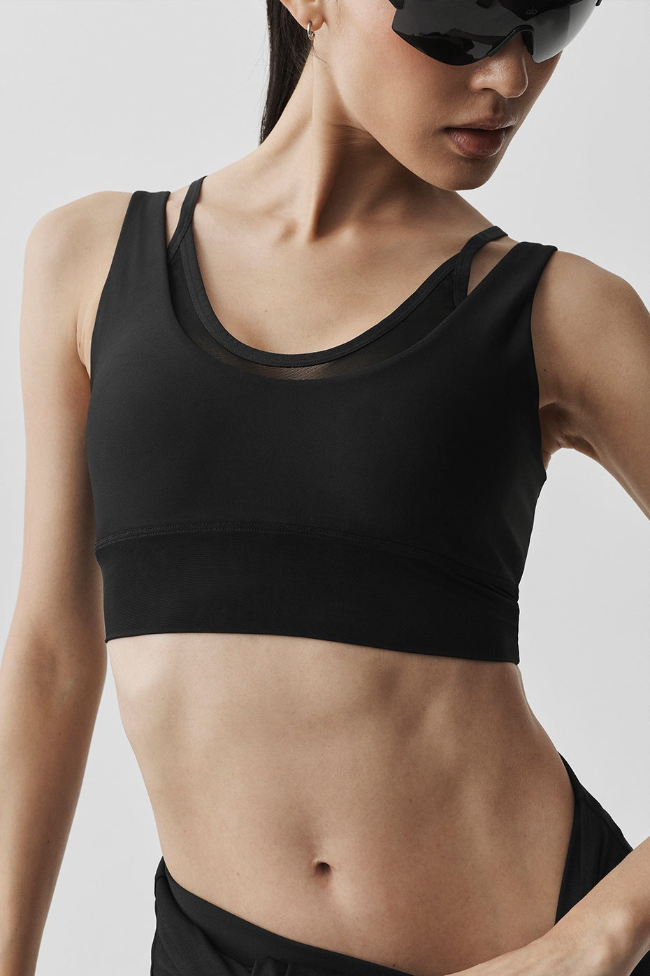 Airlift Double Trouble Bra - Black