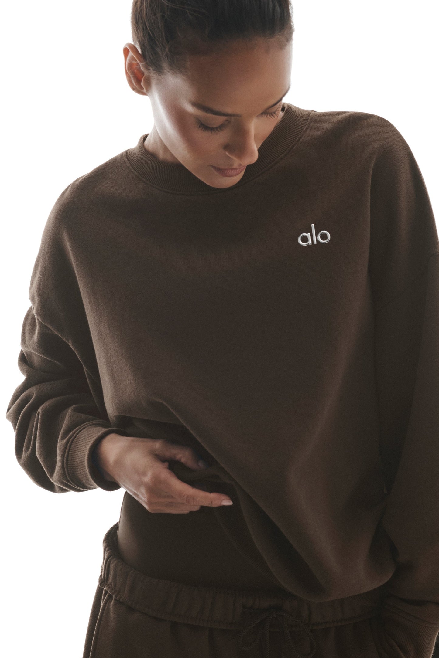 Accolade Crew Neck Pullover - Espresso