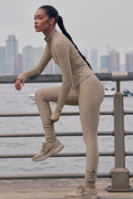 Airlift High-Waist Sleek Legging - Gravel