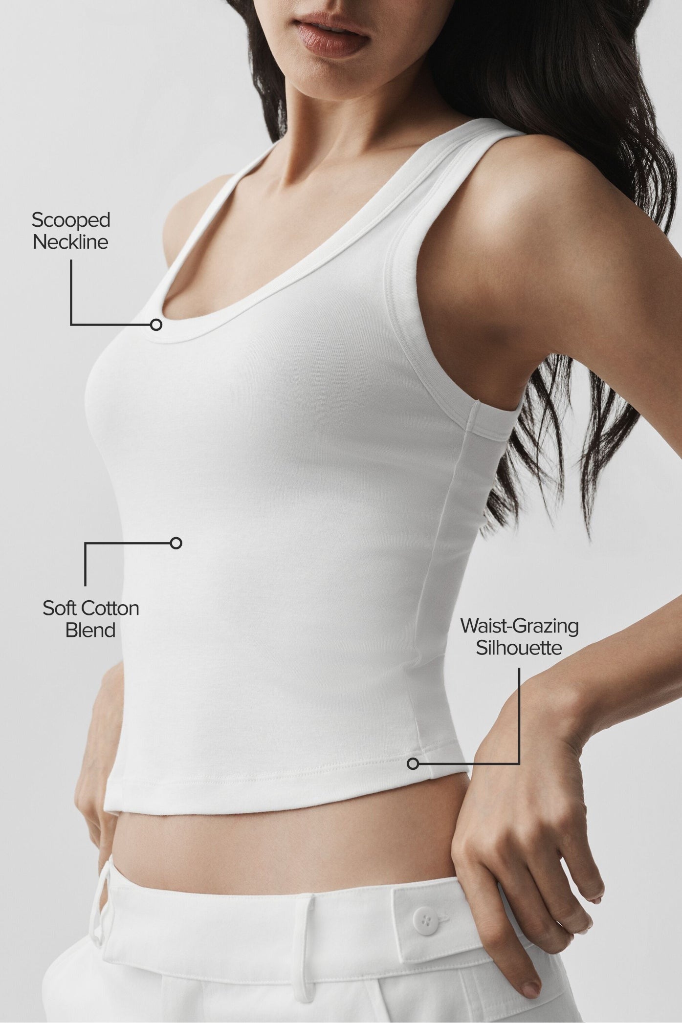 Timeless Tank - White
