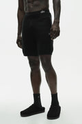 7" Cotton Cashmere Ever Soft Short - Black