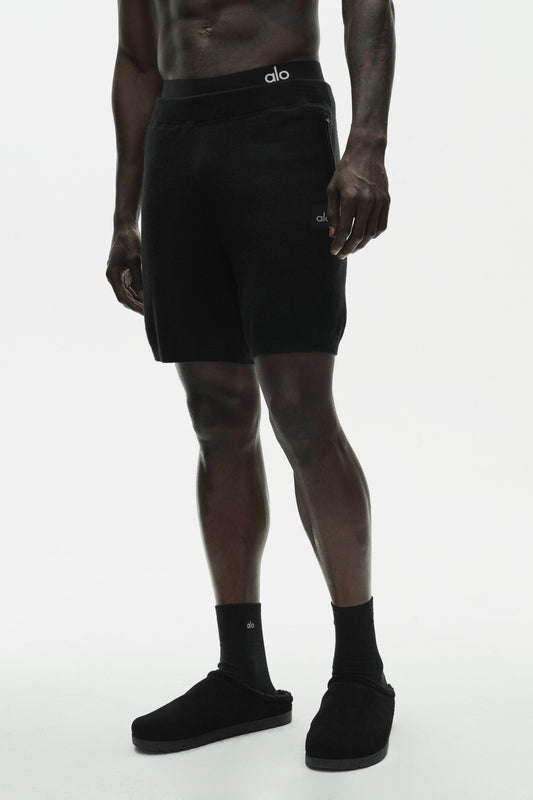 7" Cotton Cashmere Ever Soft Short - Black