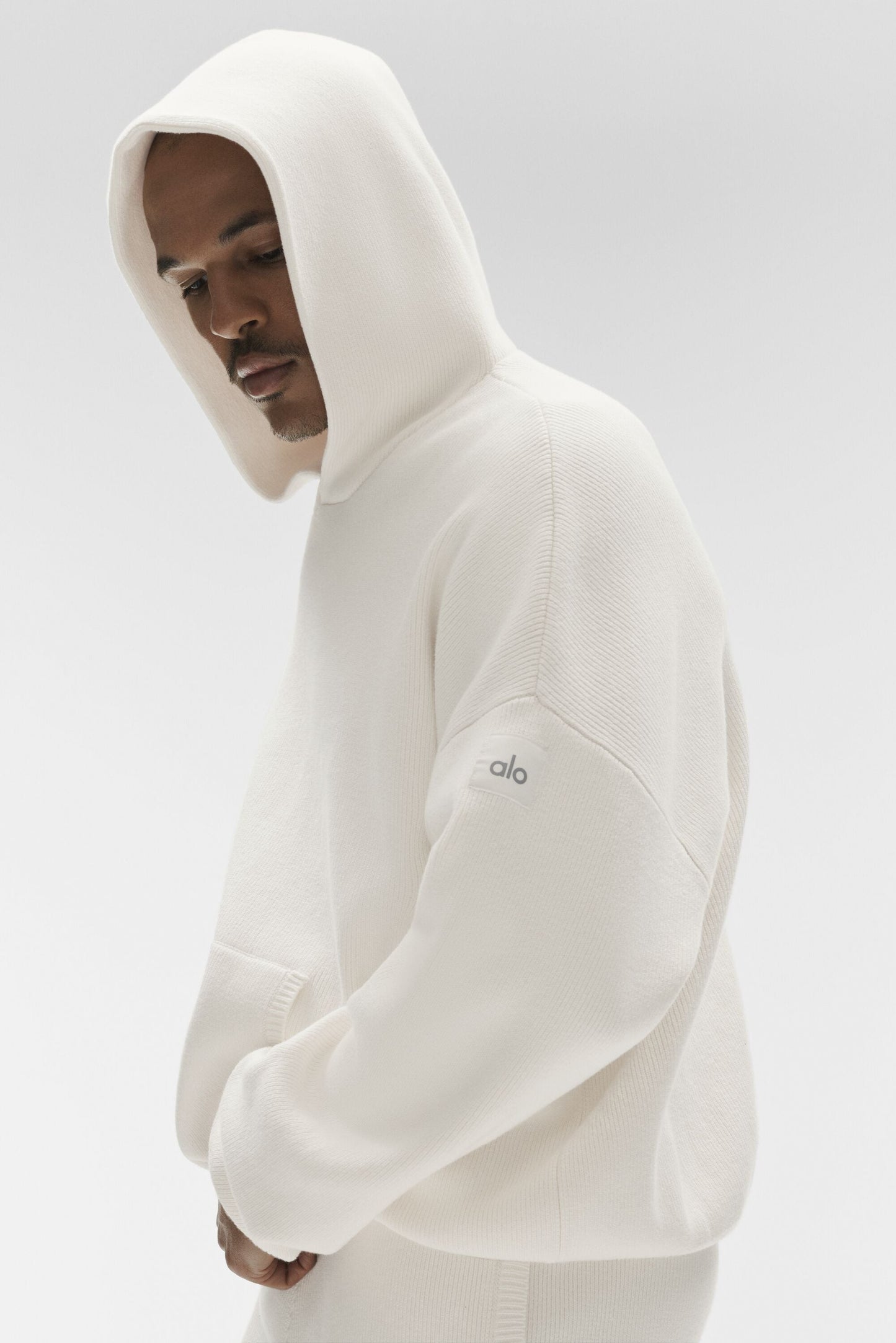 Scholar Hooded Sweater - Ivory