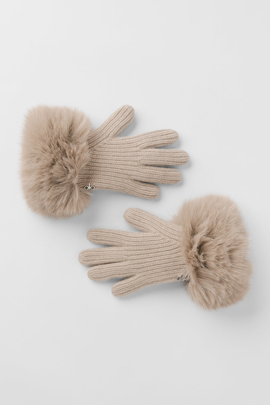 Courchevel Cashmere Gloves - Oat Heather