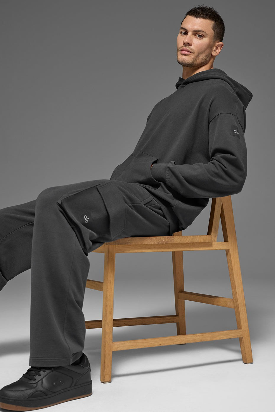 Double Take Hoodie - Anthracite