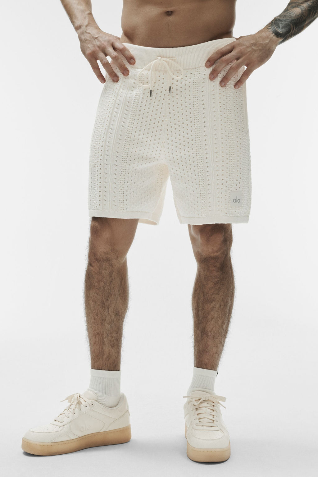 7" Coastline Knit Short - Ivory