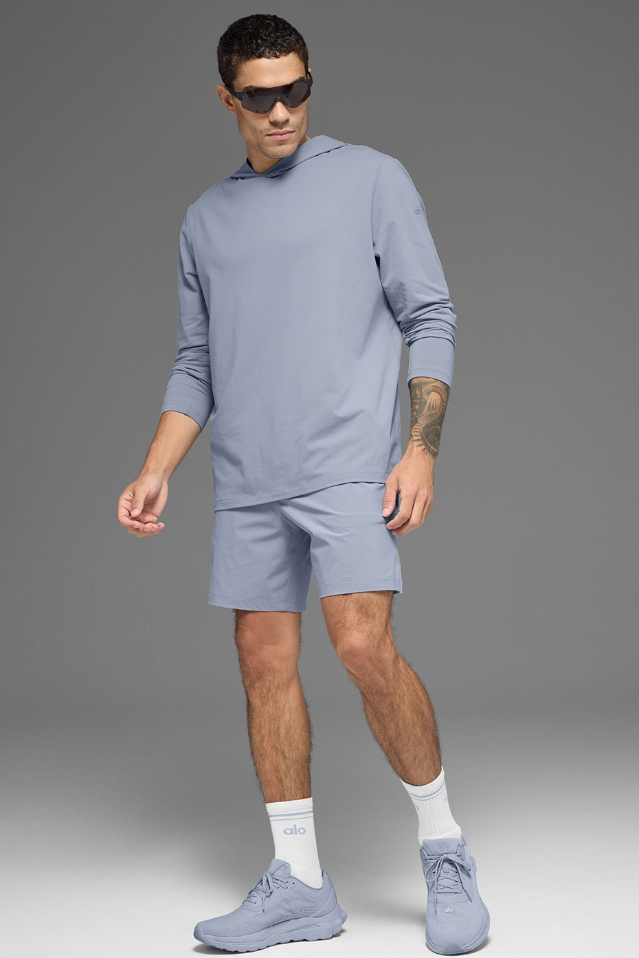 Conquer Reform Long Sleeve With Hood - Winter Frost