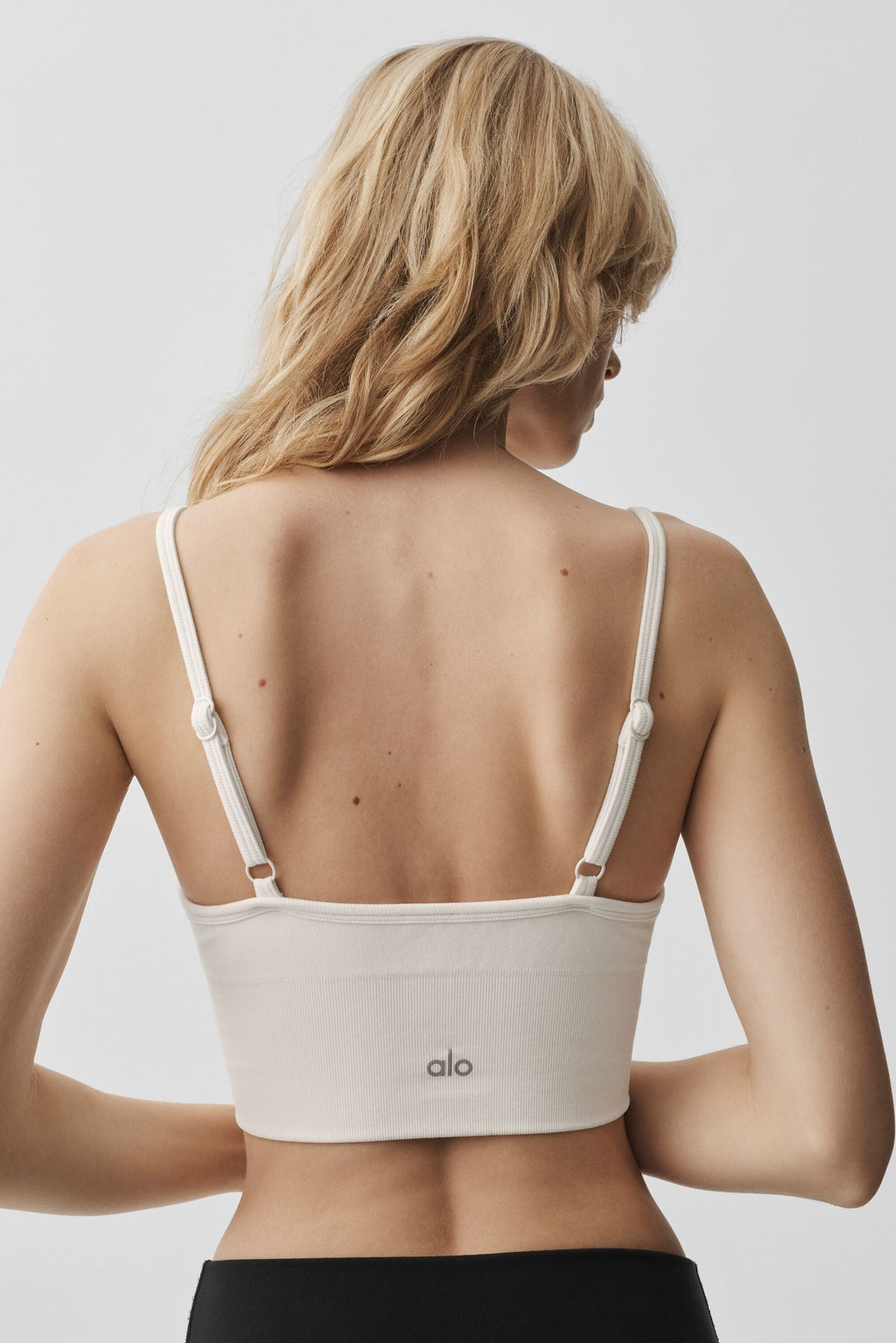 Seamless Modal Ribbed Delight Bralette - Ivory