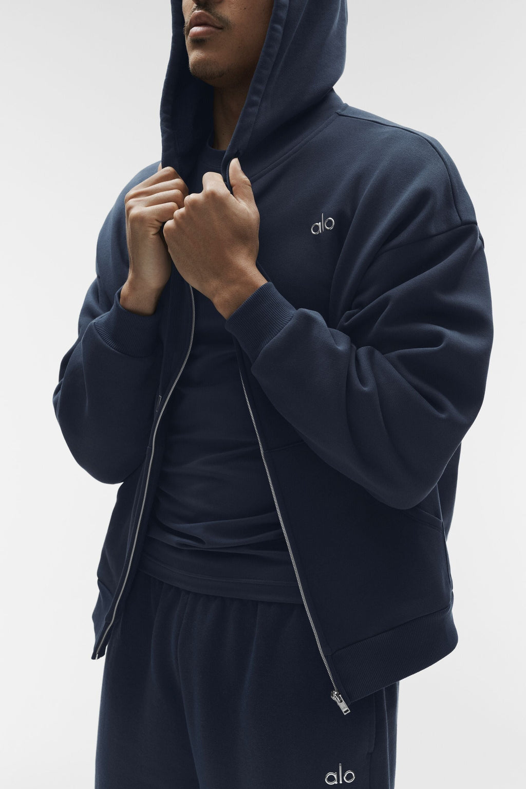 Accolade Full Zip Hoodie - Navy