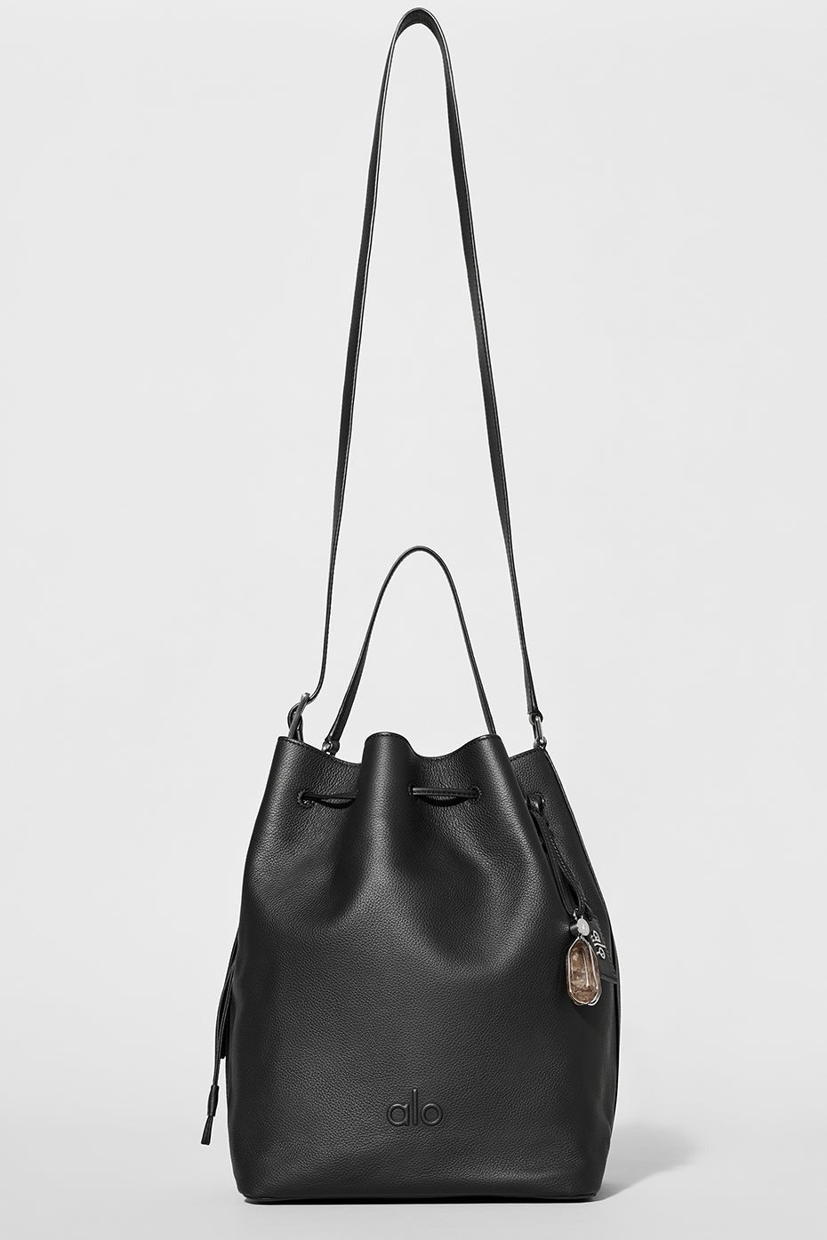 ALO Balance Bucket - Black Leather