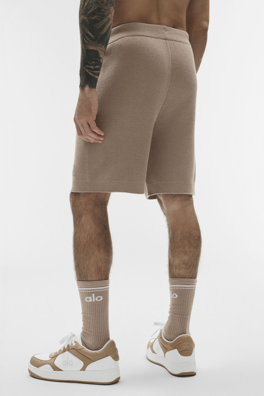 7" Sports Club Sweater Knit Short - Gravel
