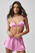 Silk Luminous Bra - Candy Heart Pink