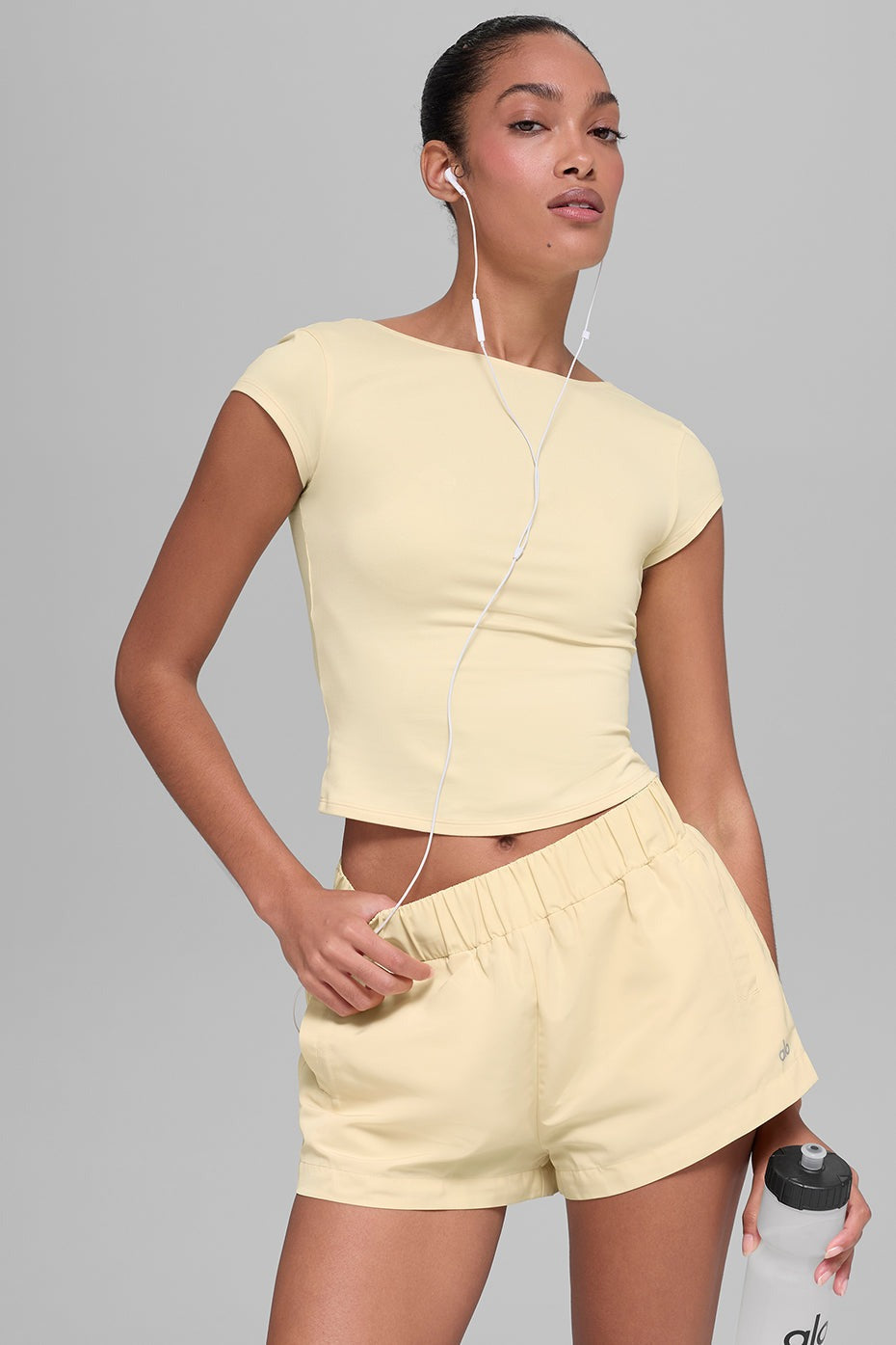 Alosoft Back For More Tee - Candlelight Yellow