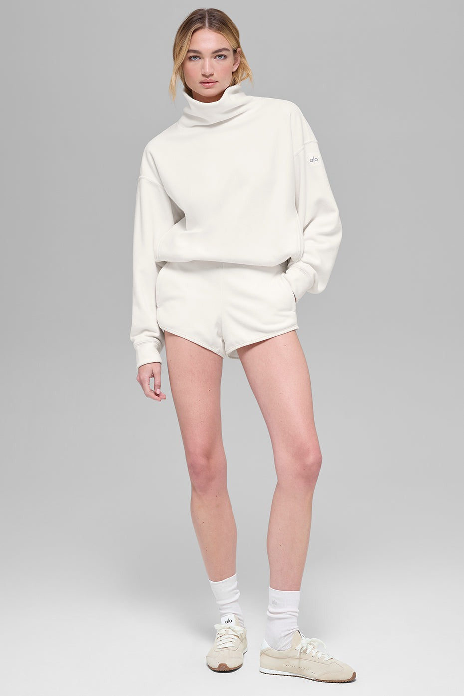 Polar Fleece Retreat Short - Ivory