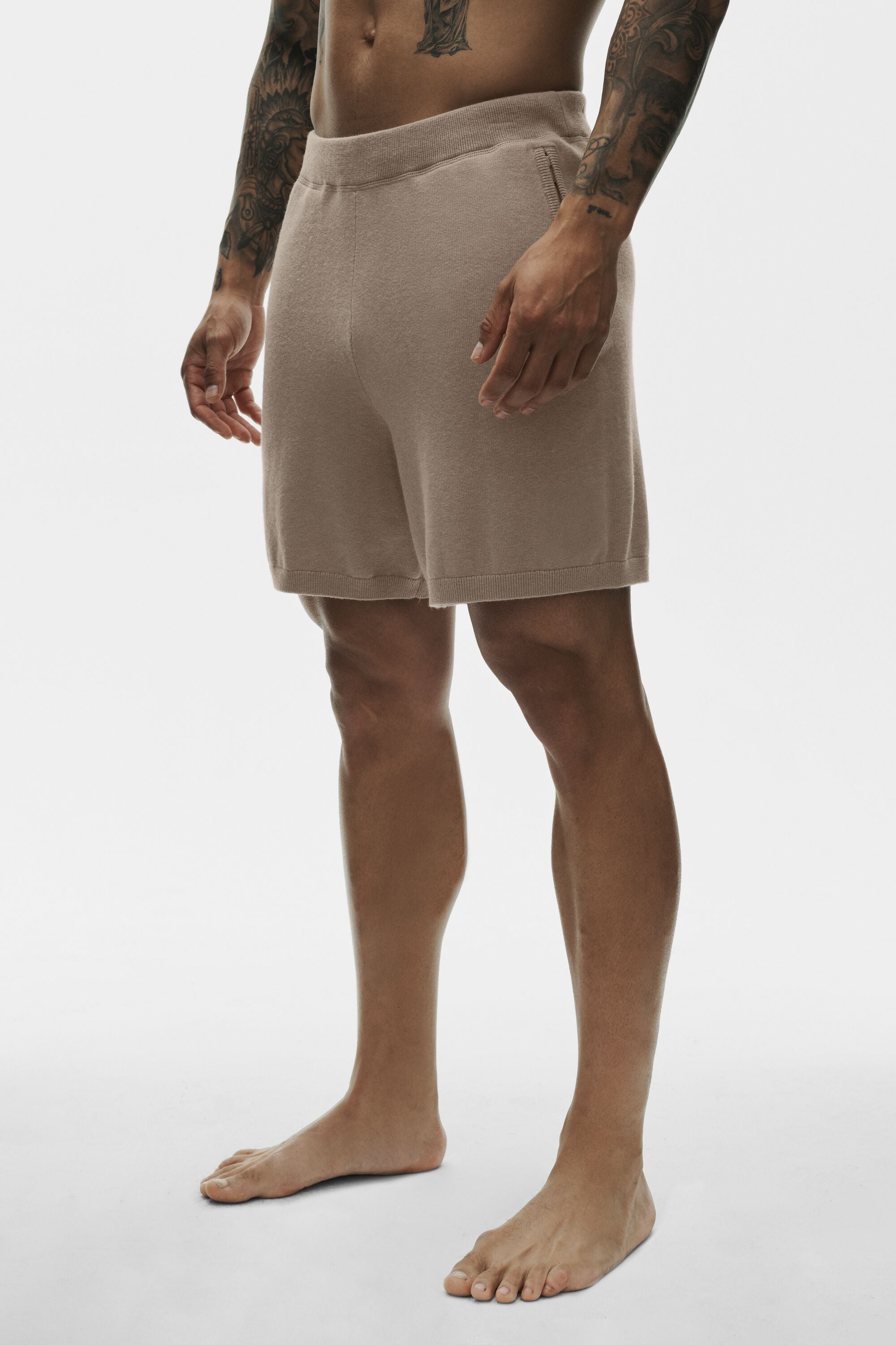 7" Cotton Cashmere Ever Soft Short - Gravel