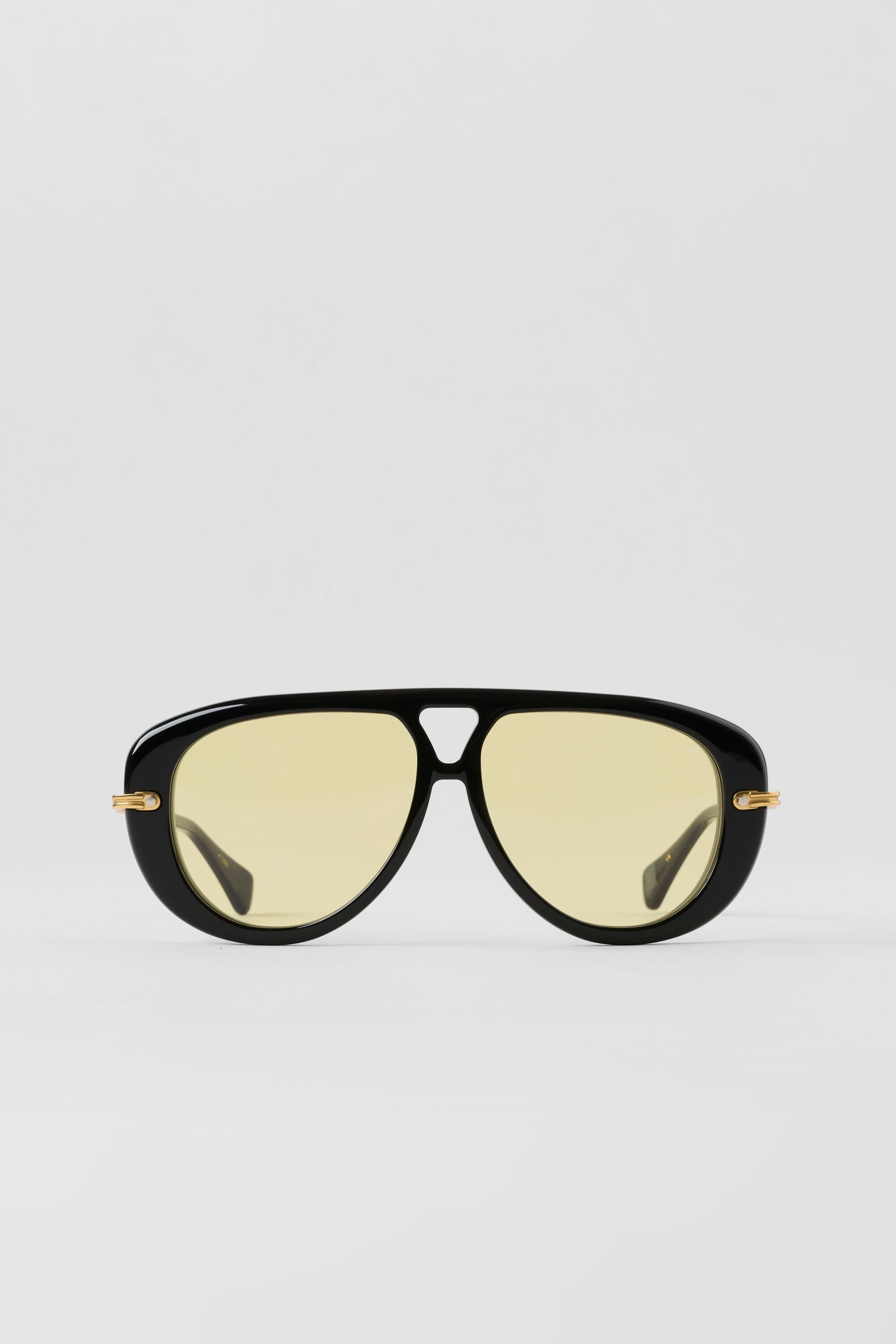 ALO Aviator Sunglasses - Black/Yellow
