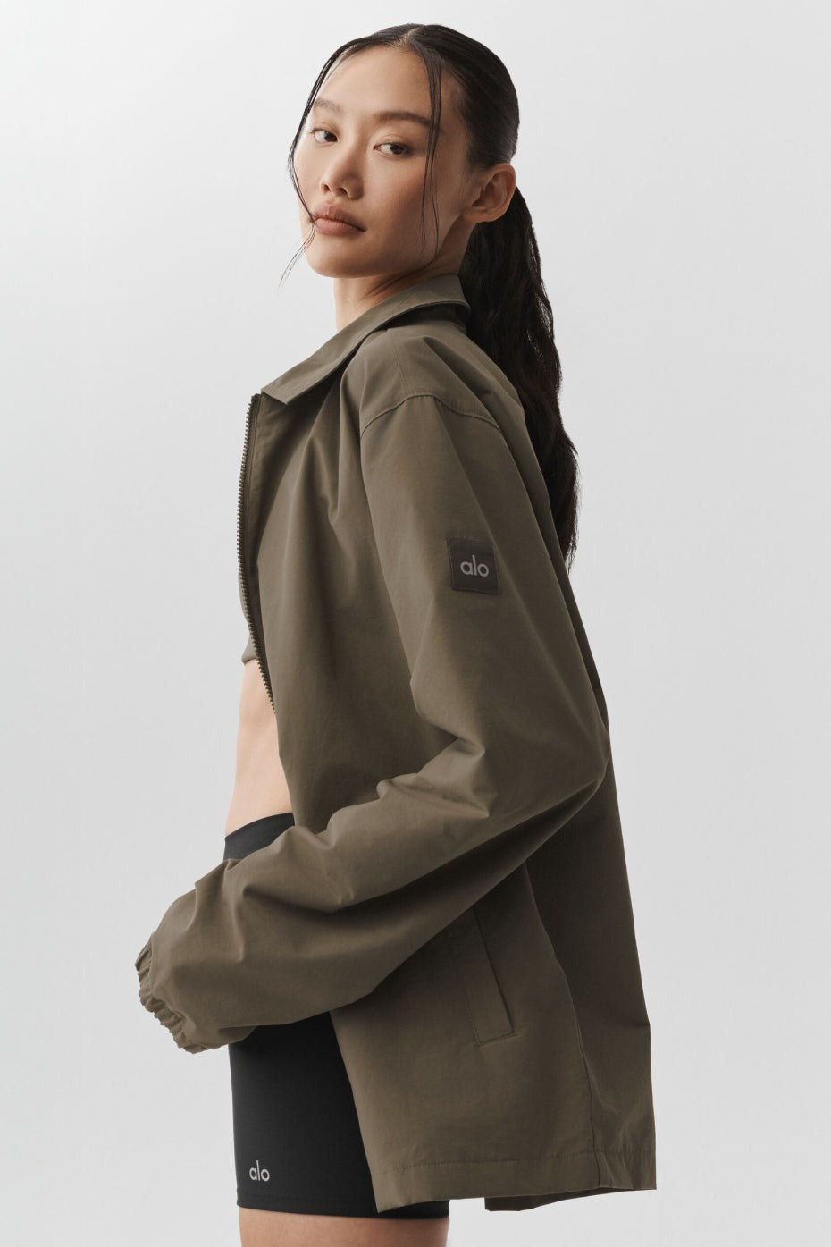 Torrent Overshirt - Olive Tree