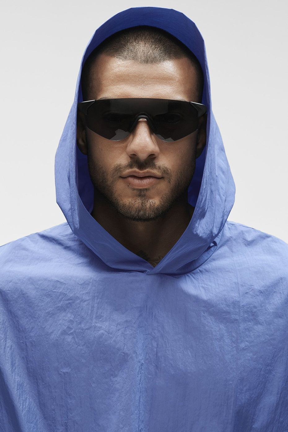 Axis Hooded Pullover - Provence Blue
