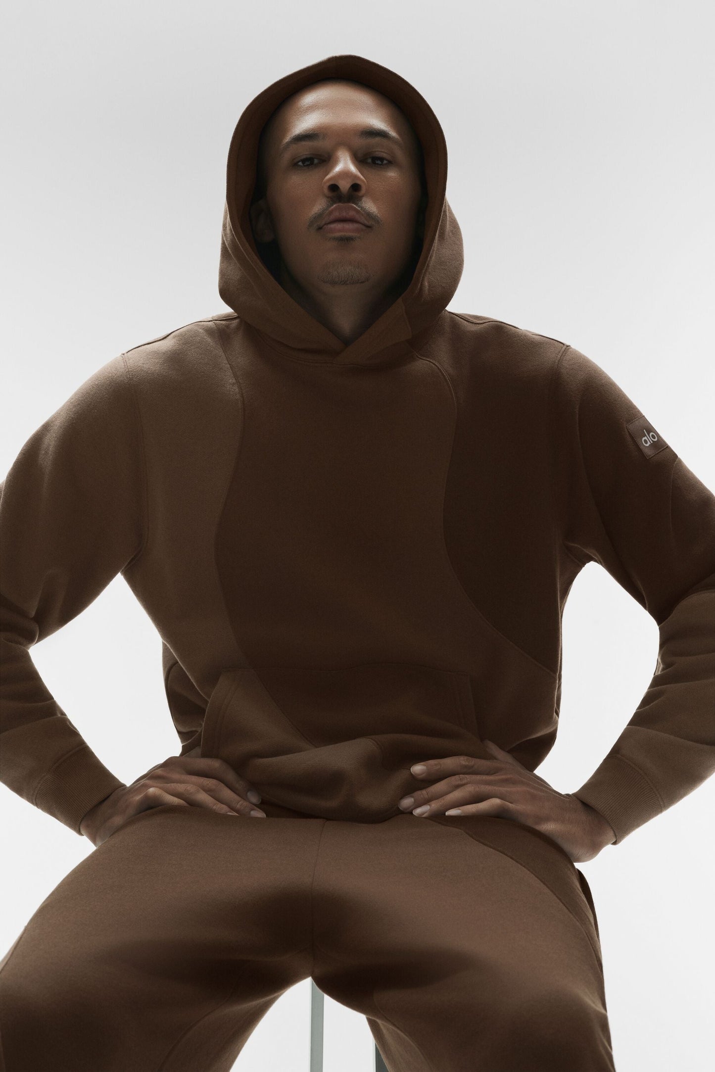 Make Waves Hoodie - Espresso Tonal