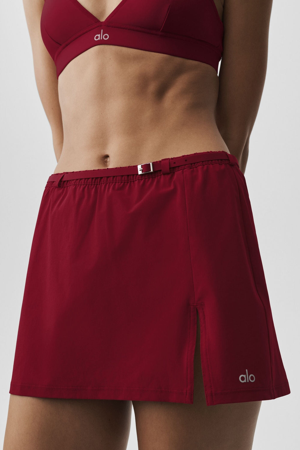 Connection Mini Skirt - Summer Romance Red