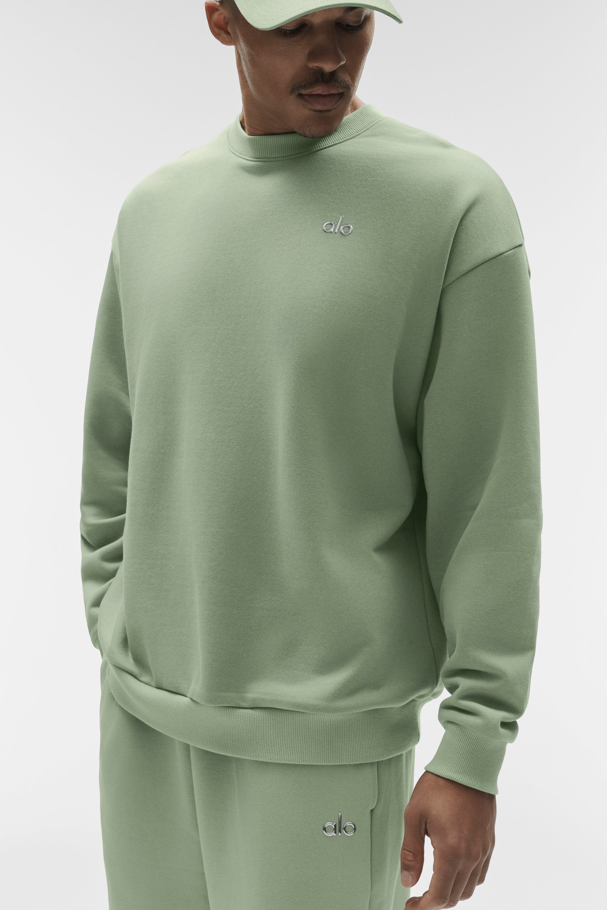 Accolade Crew Neck Pullover - Dune Grass