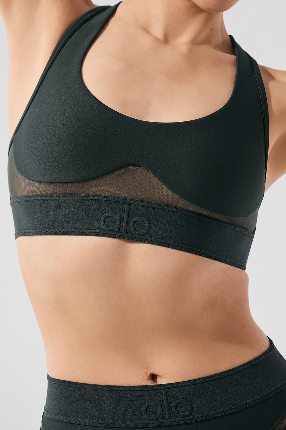 Airlift Rebel Bra - Charcoal Green