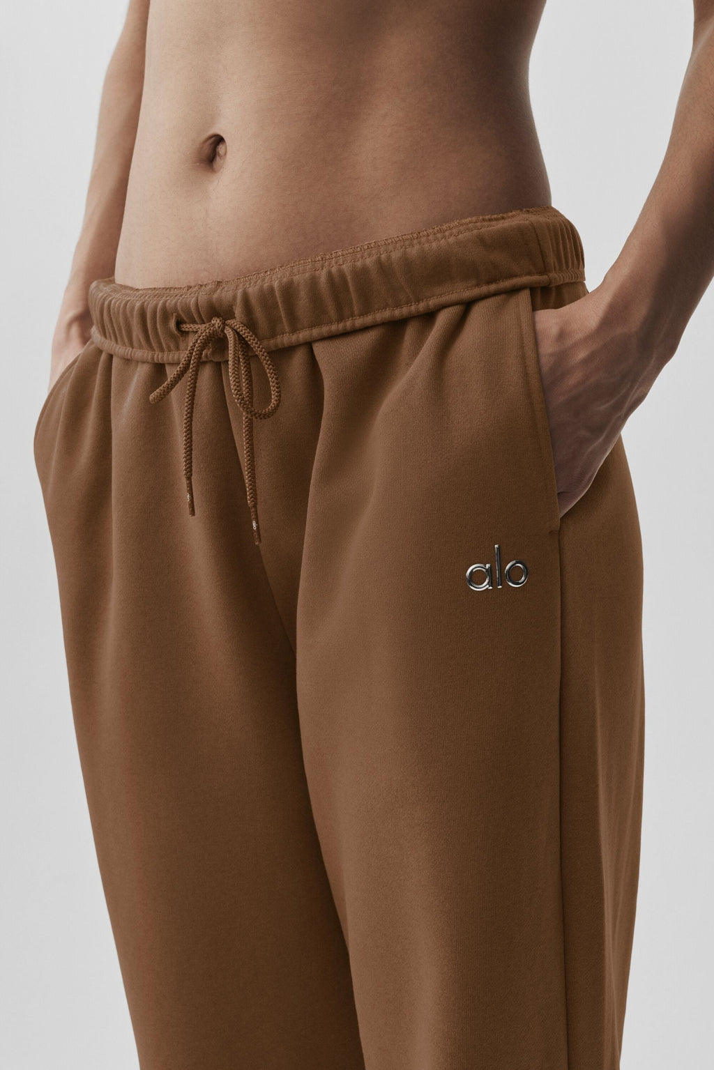Accolade Straight Leg Sweatpant - Sun Kissed Brown