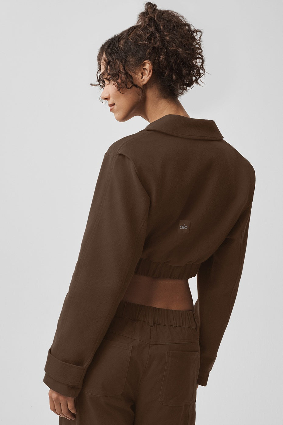 Cropped Cosmopolitan Jacket - Espresso