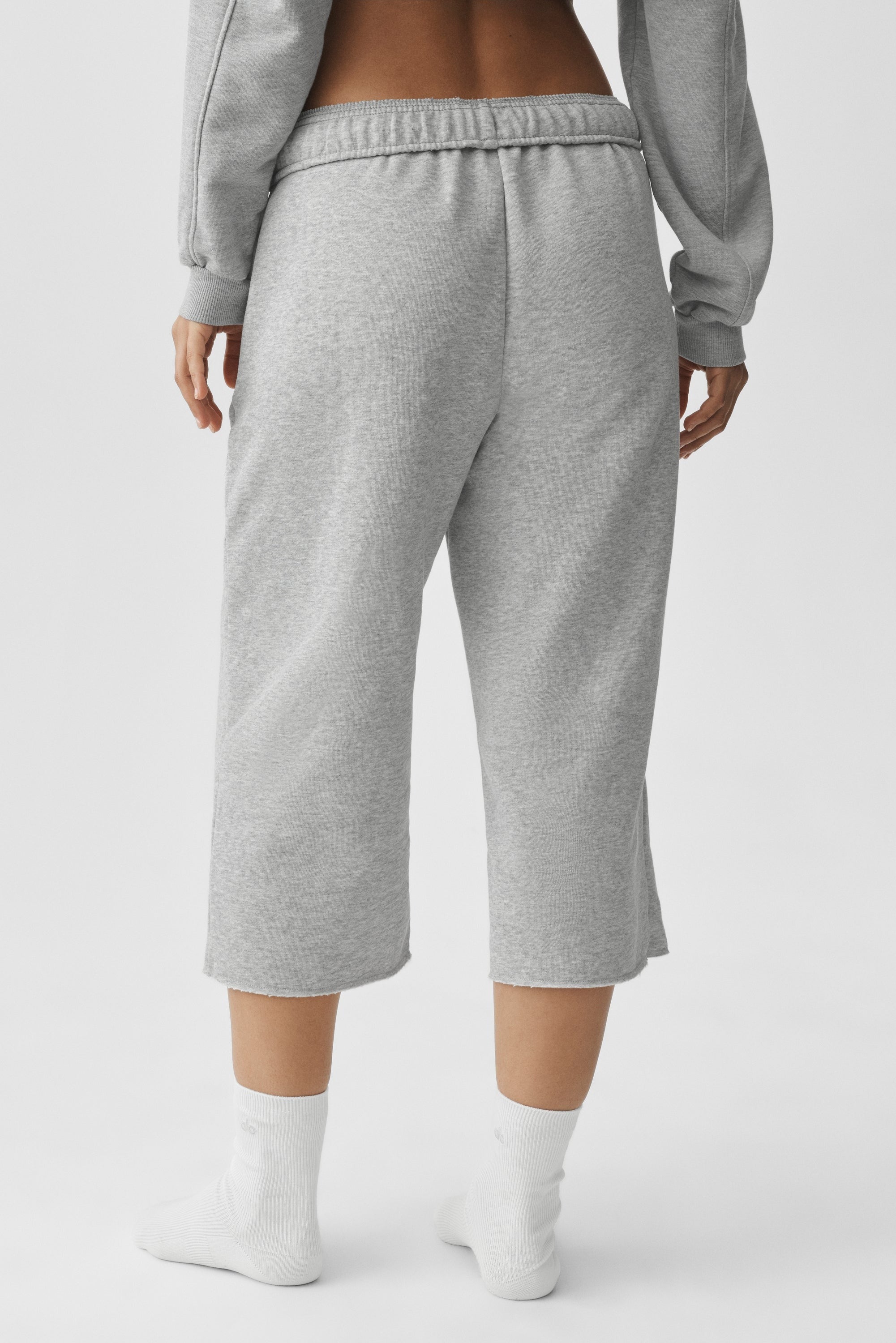 Accolade Cutoff Sweatpant - Athletic Heather Grey