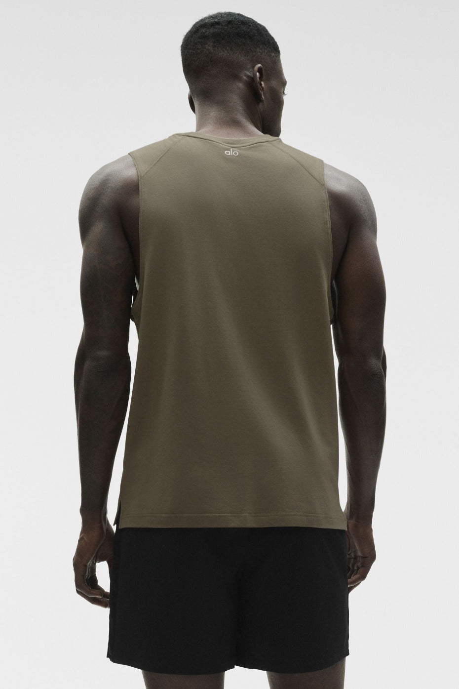 ALO Vapor Muscle Tank - Olive Tree
