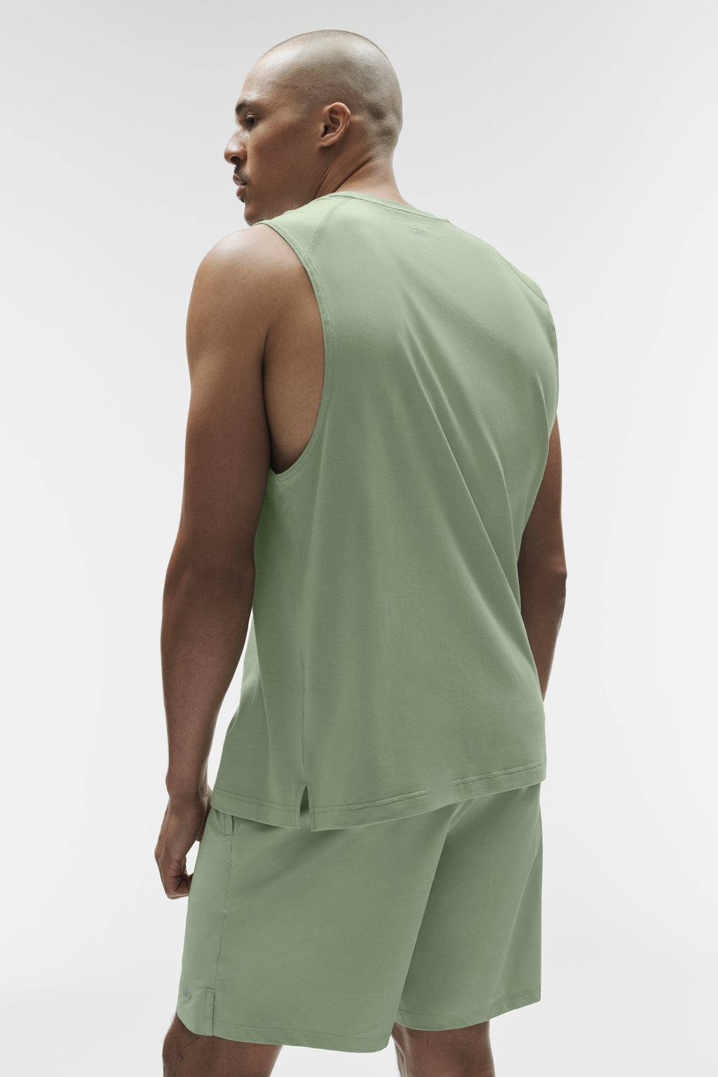 ALO Vapor Muscle Tank - Dune Grass
