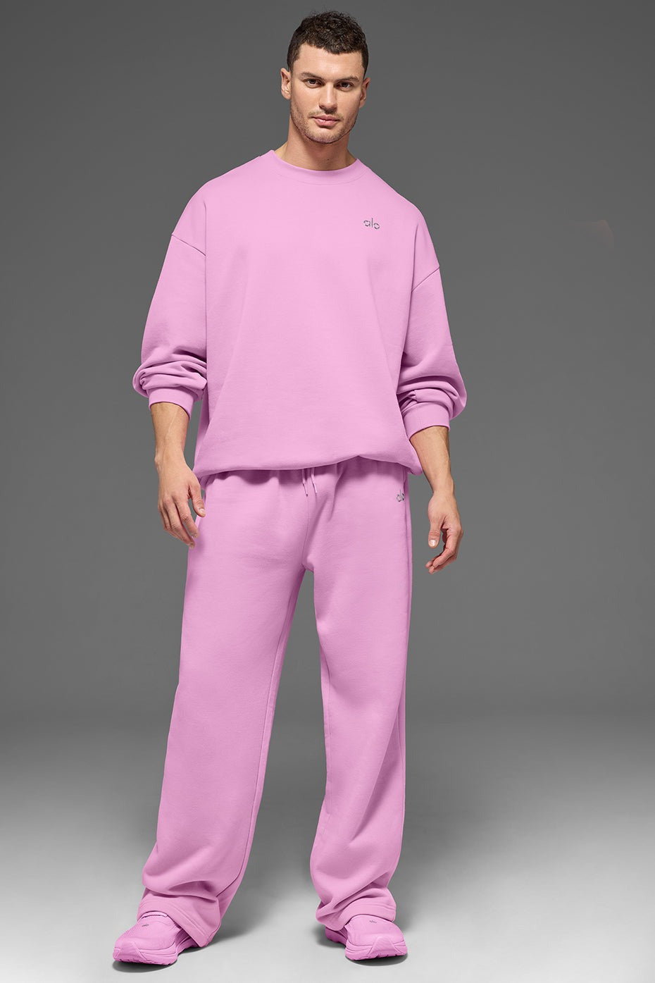 Accolade Straight Leg Sweatpant - Candy Heart Pink