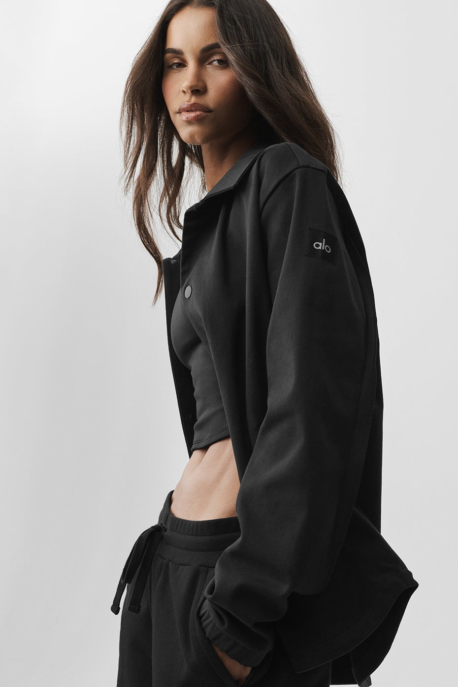Edition Sueded Jacket - Black