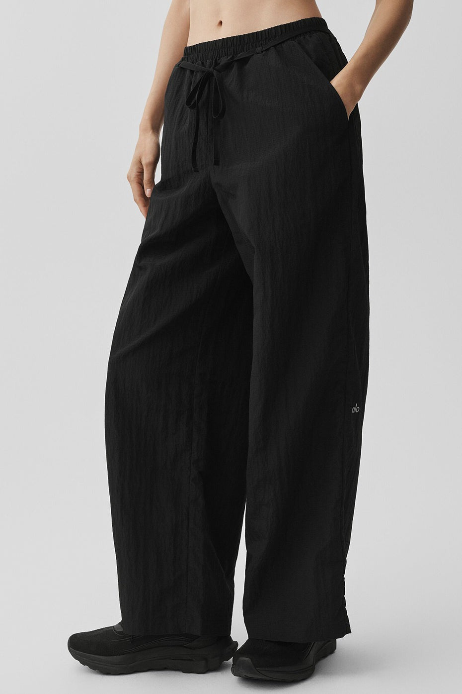 Ripstop Electric Straight Leg Pant - Black