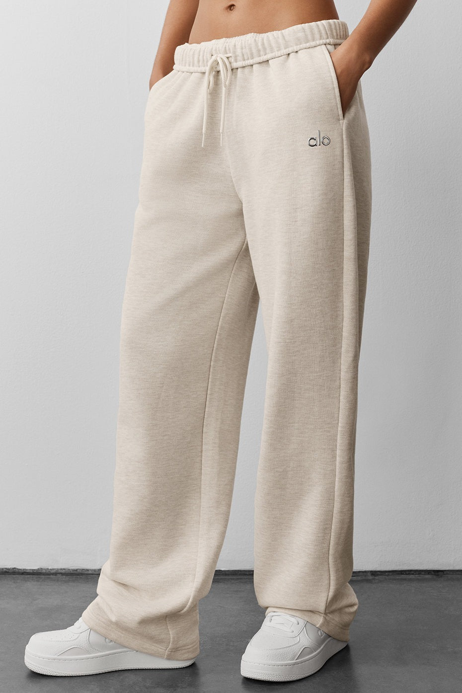 Accolade Straight Leg Sweatpant - Oatmeal Heather