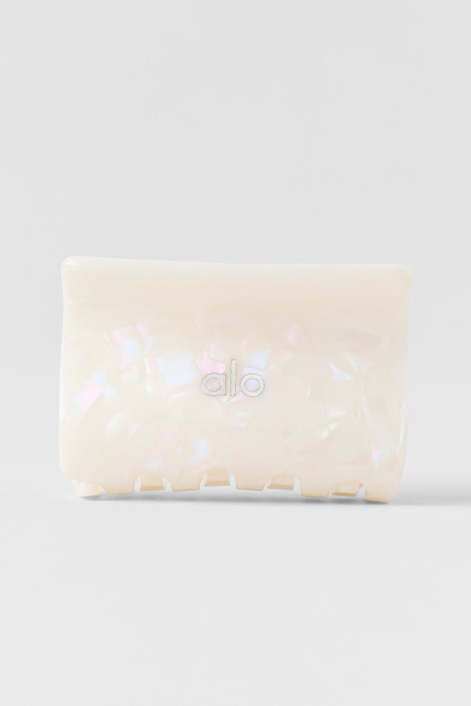 Effortless Claw Clip - White Pearl