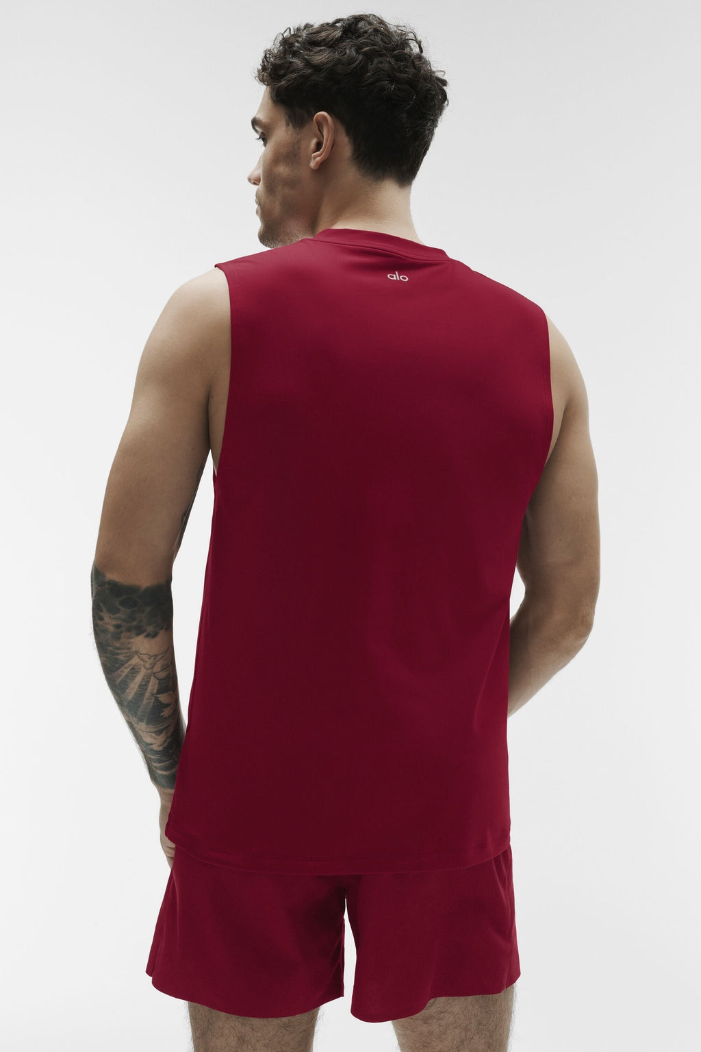 Conquer Muscle Tank - Garnet