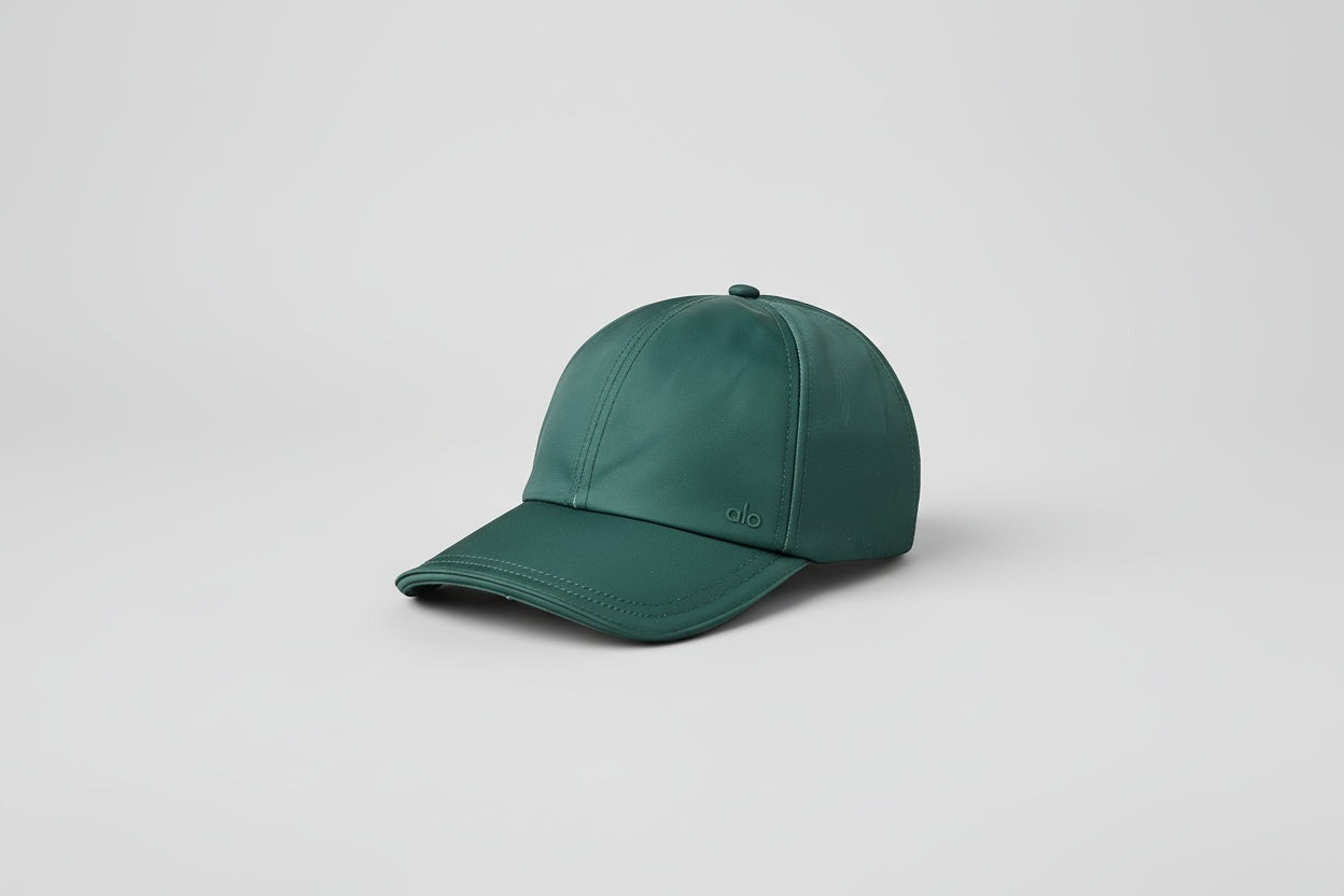 Satin Off-Duty Cap - Winter Ivy