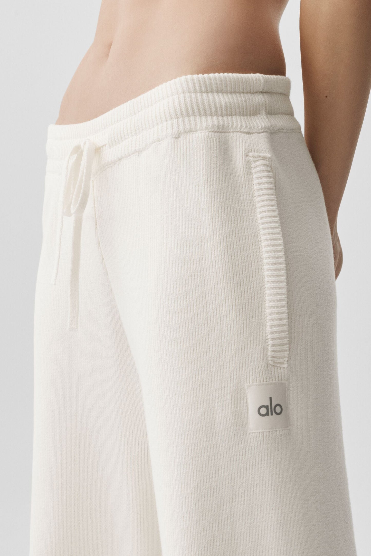 Scholar Straight Leg Sweatpant - Ivory