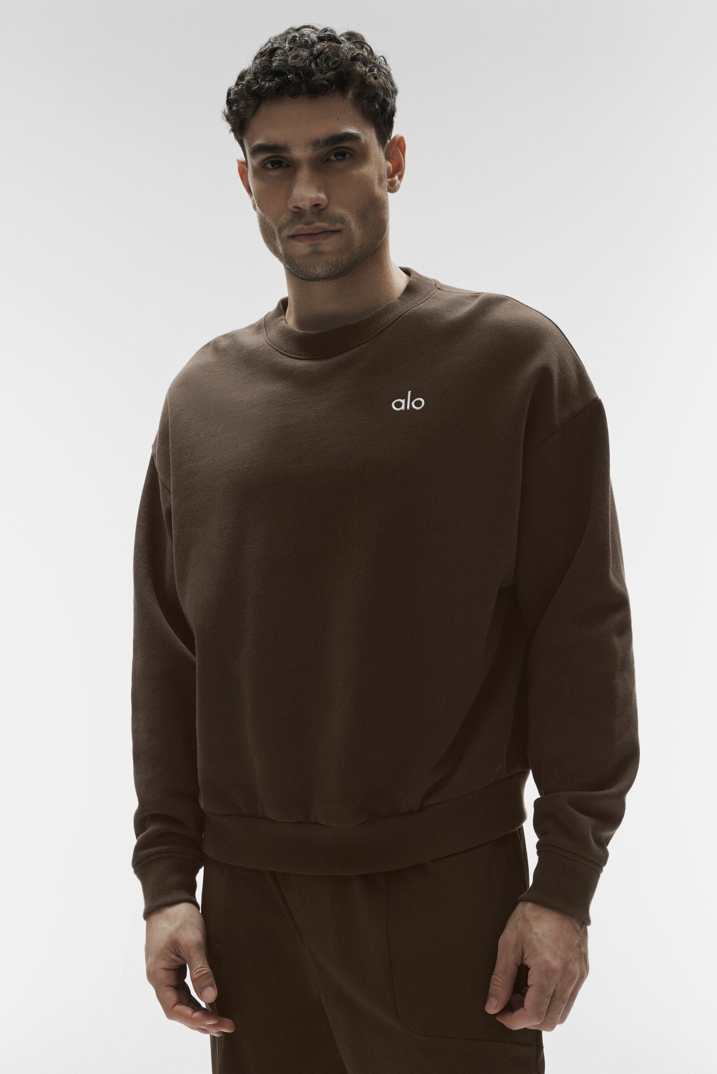Accolade Crew Neck Pullover - Espresso