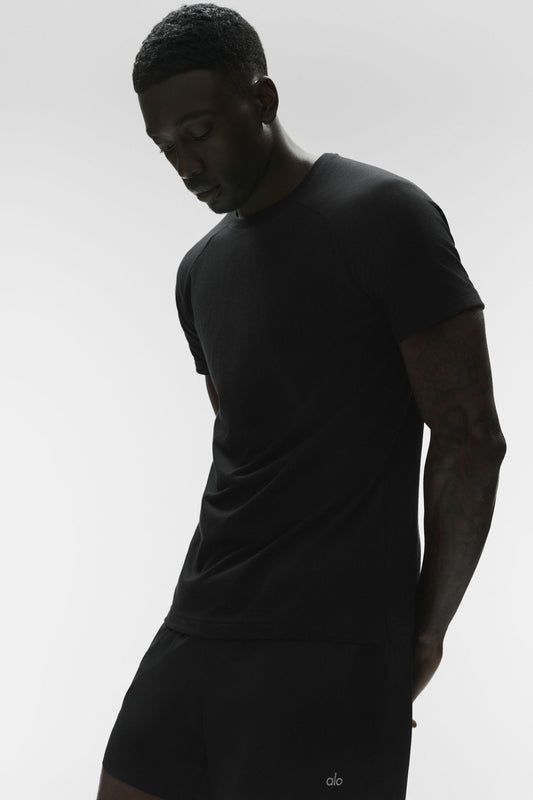 Triumph Raglan Tee - Black