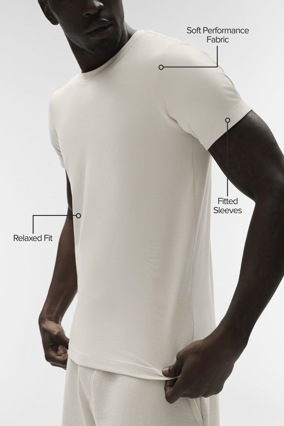 Conquer Reform Crewneck Short Sleeve - Bone