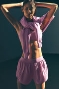 Match Point Short - Candy Heart Pink