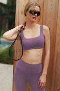 ALO Softsculpt Precision Bra - Plum Kiss