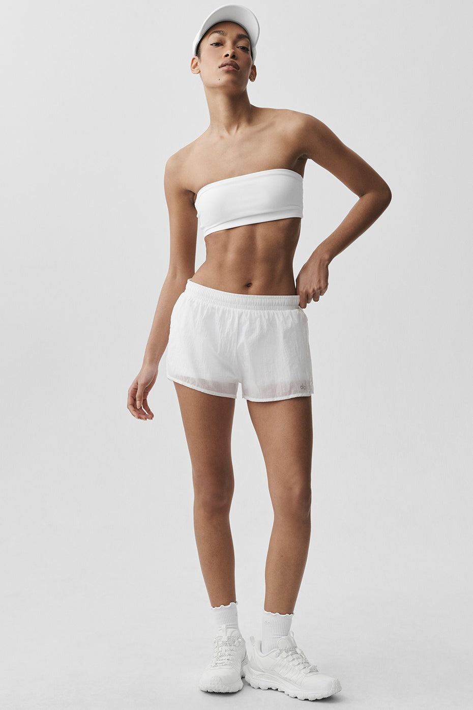 Mid-Rise Go Time Short - White