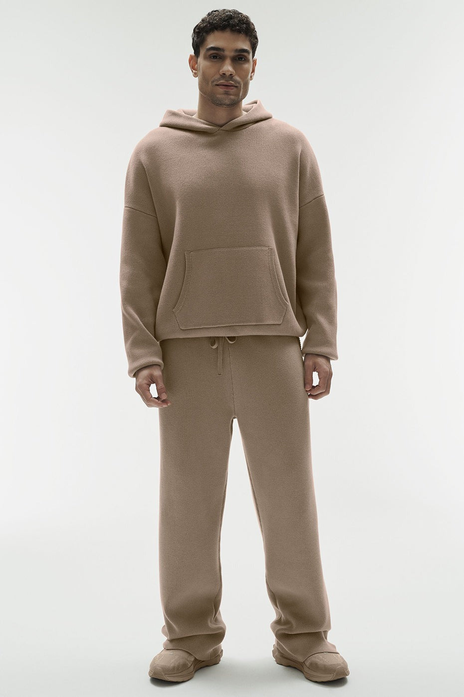 Scholar Hooded Sweater - Gravel