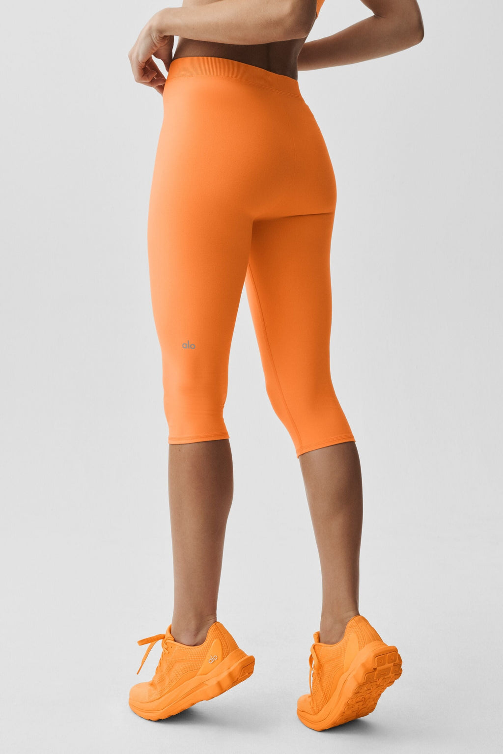 Alosoft High-Waist Iconic 90's Capri - Satsuma Breeze