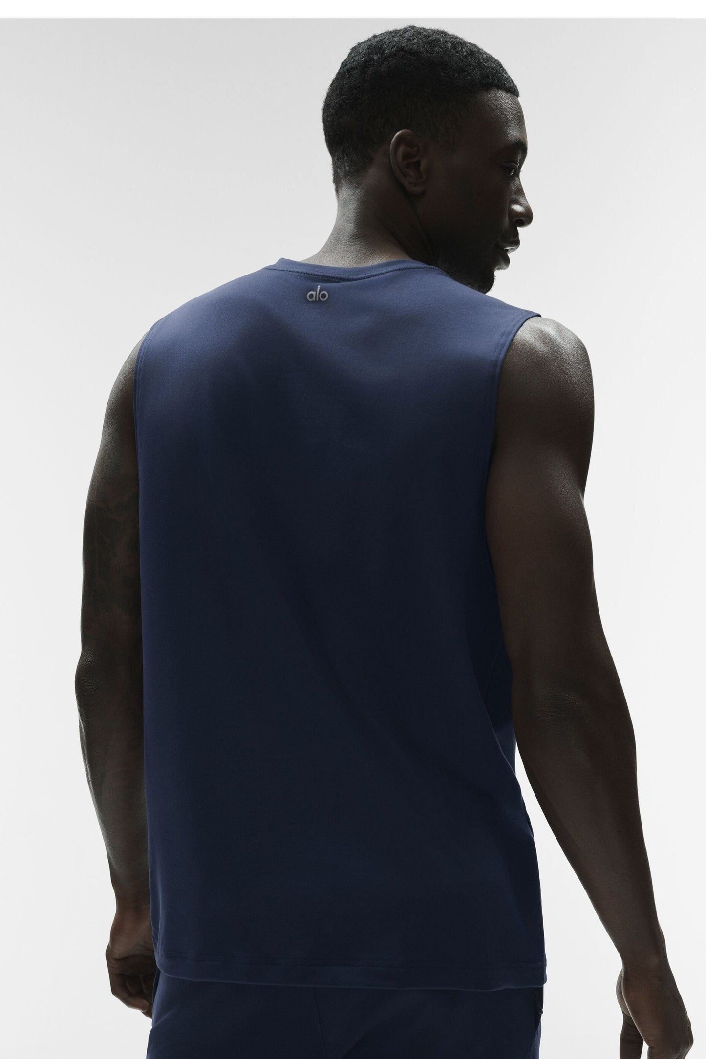 Conquer Muscle Tank - Navy
