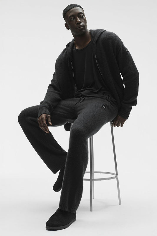 Wool Cashmere New Class Sweatpant - Black