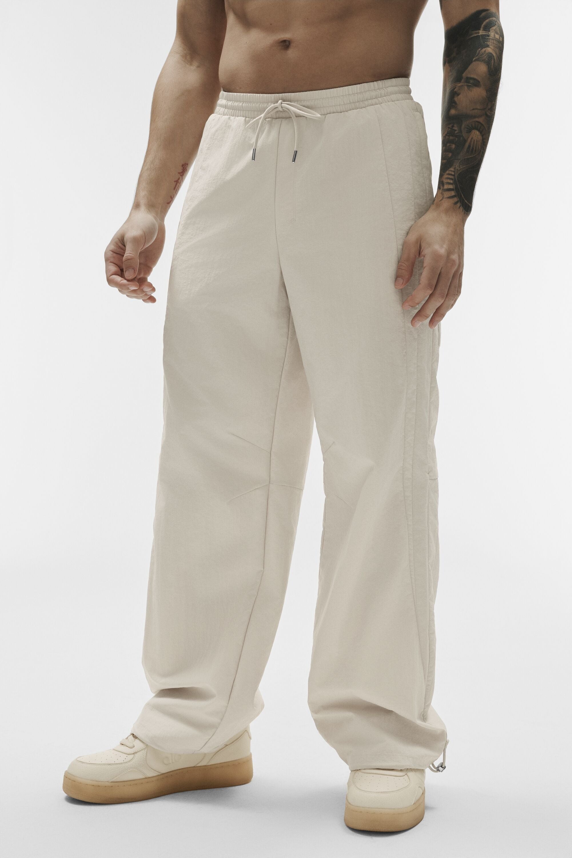Takeaway Track Straight Leg Pant - Bone